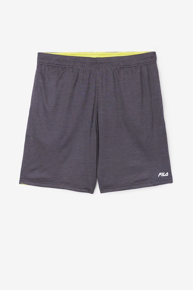 Fila Hristo Reversible Grey Shorts Mens - NZ 90857-PEAR